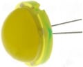 LED 20mm, galben, 2.5-8.3mcd, 5V, DLC2-6YD