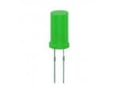 Led 5mm, verde, flat,  L-483GDT
