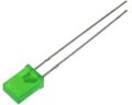 Led 2x5mm, dreptunghiular, verde, 2.1-2.8V, LL-254GD