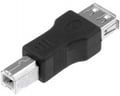 Adaptor; USB-A soclu, USB-B mufa, USB-AF/BM