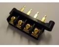 Conector de putere, 20A, 4 pini, panou, CON4A