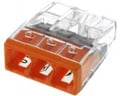 Conector rapid 3 pini, 24A, 450V, 0.5-2.5mm, 2273-203, WAGO
