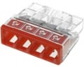 Conector rapid 4 cai, 24A, 450V, 0.5-2.5mm2, 2273-204, WAGO