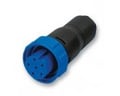 Conector circular, 12 pini, mama, IP68. PX0410/12S/6065
