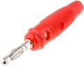 Mufa; banana, 4 mm; 10A; 60VDC, BC-025/R