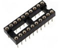 Soclu circuit integrat, 20 pini, GOLD20P