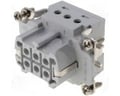 Conector HTS, HE3, mama, 6 contacte, surub, 09330062701, HARTING