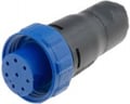 Conector circular, 8 pini, mama, IP68, PX0410/08S/6065