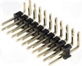 Şir pini; şiruri pini; tată; PIN: 20; în unghi 90°; 2,54mm, ZL212-20KG