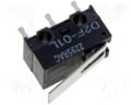 Microintrerupator cu lamela, 30V, 0.1A, D2F221, OMRON