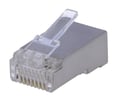 Mufa RJ45, 8p/8c, pt.cablu torsadat, rotund, ecranat, EMP881AR201, ECE