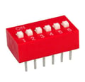 Intrerupator DIP, DIP-SWITCH, 6 POS, ON-OFF, NDS-06V, DIPTRONICS