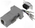 Adaptor-RJ45/9F D-sub 9pini