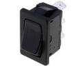 Comutator basculant; ON-ON, 10A, 3 pini, SPDT, orificiu montare 19.3x12.9mm, H8610VBAAA