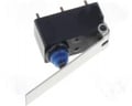 Intrerupator subminiatura, cu lamela, SPDT, IP67, D2HW-A221D, OMRON