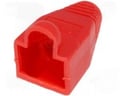Manson mufa RJ45, rosu, RJ45B/RED