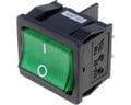 Intrerupator basculant, ON-OFF, 6A, 4 pini, DPST,orificiu montare 19.6x22.2mm, RS1333BBG2N2