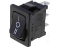Intrerupator basculant; ON-OFF-ON, 10A, 3 pini, SP3T, orificiu montare 19.4x13mm, RS1366DBB7