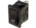 Comutator basculant, ON-OFF, 16A12V, 10A/250V, 4 pini, SPST, orificiu montare 19.4x13mm, RS1366LBBRL3