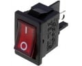 Comutator basculant; ON-OFF, 6A, 4 pini, DPST, orificiu montare 13.4x13mm, RS1373CBR2N2