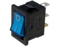 Comutator basculant, ON-OFF, 3A, 3 pini, SPST, orificiu montare 19.2x13mm, RSSM101A2C3BU
