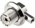 UHF-205, SO239, Mufa UHF, panou, 90 grade, SO239, RG59