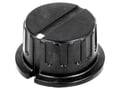 Buton plastic potentiometru,  ax 6.35mm, 29mm, GWB29BK