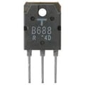 2SB688, SI-P, 120V, 8A, 80W, TO3P, ISC