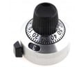 Buton demultiplicator multitura, 22.2mm, 15 rotatii, G-16-1-11, VISHAY