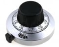 Buton demultiplicator multitura, 46mm, 15 ture, ax 6.35mm, 21A11B10, VISHAY