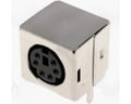 Soclu MINI DIN, 6pini, PCB, MDC-206E
