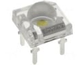 LED super flux, alb rece, 5000mcd, 3-3.8V, OSPW71B1P