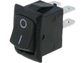 Comutator basculant; ON-OFF, 3A, 4 pini, DPST, orificiu montare 18x13.1mm, RSM2013C3BK