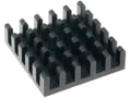 Radiator led, aluminiu, 21x21x6mm, ICKBGA21X21