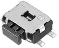 Microswitch, tach smd, SPST, 6.4X3.5MM, EVQPUC02K,