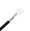 Cablu microfon, 2 fire, stereo, profesional, ecran comun, 2x0.25mm2, 6mm, rotund, bumbac, MIC-0607