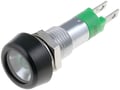 Lampa semnalizare panou, led verde, 24V-28VAC, VDC, SMPD08214