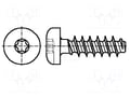 Surub M2x5, cap locas, hexagonal, torx, B20X5/BN13265