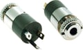 Conector jack 2.5mm, mama, panou, metalic, KLB13, LUMBERG