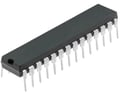 PIC18F25K22-I/SP, Microcontroller; Memory: 32kB; SRAM: 1.5kB; EEPROM,