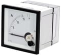 Ampermetru analogic, panou, 0-50/100A AC, 72x72mm, EQN72-50/100A