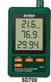 Inregistrator temperatura 0-50C, umiditate 10-90%, presiune atmosferica, Datalogger SD700