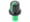Buton plastic potentiometru axial; ax 6mm, Negru-Verde; GMN-4P-GN