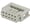 Conector cablu banda, IDC, mufa, mama, 10 pini, pas 1.27mm, 09185106803, HARTING