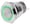 Buton antivandal verde, ON-(ON), 24V, SPDT, M16, orificiu montare Ø16mm, V16-11R-24G-S