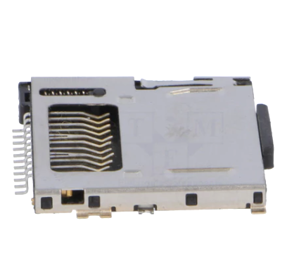 Conector: pentru carduri; miniSD; push-push; SMT, MCC-SDMINI