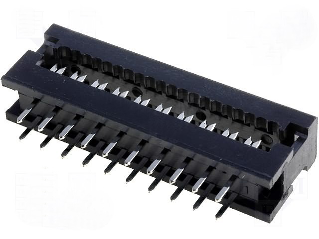 Conector cablu banda, 40 pini, pas 2.54mm, AWLP40