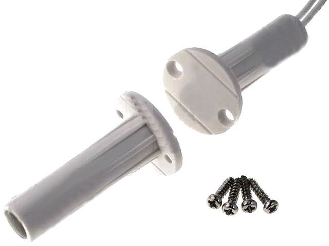 Senzor reed; Rază: 20mm; Ø19x33,5mm; Conexiune: cablu 0,25m; 250mA, CKS-51