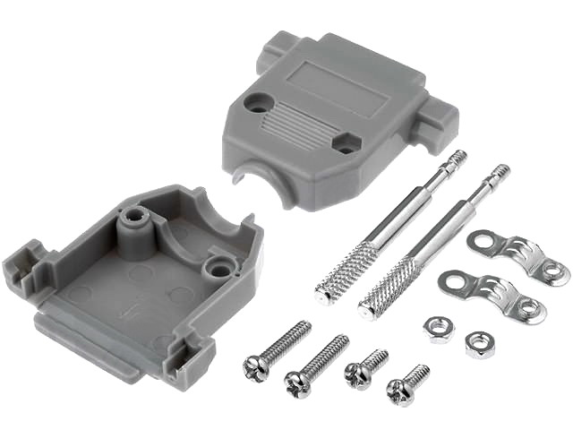 Carcasa plastic D-SUB, 15 pini, D-SUB, DSC-315