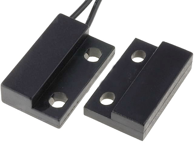 Contact magnetic, Senzor reed; 10W, SPST-NO, 23mm, KMS-23